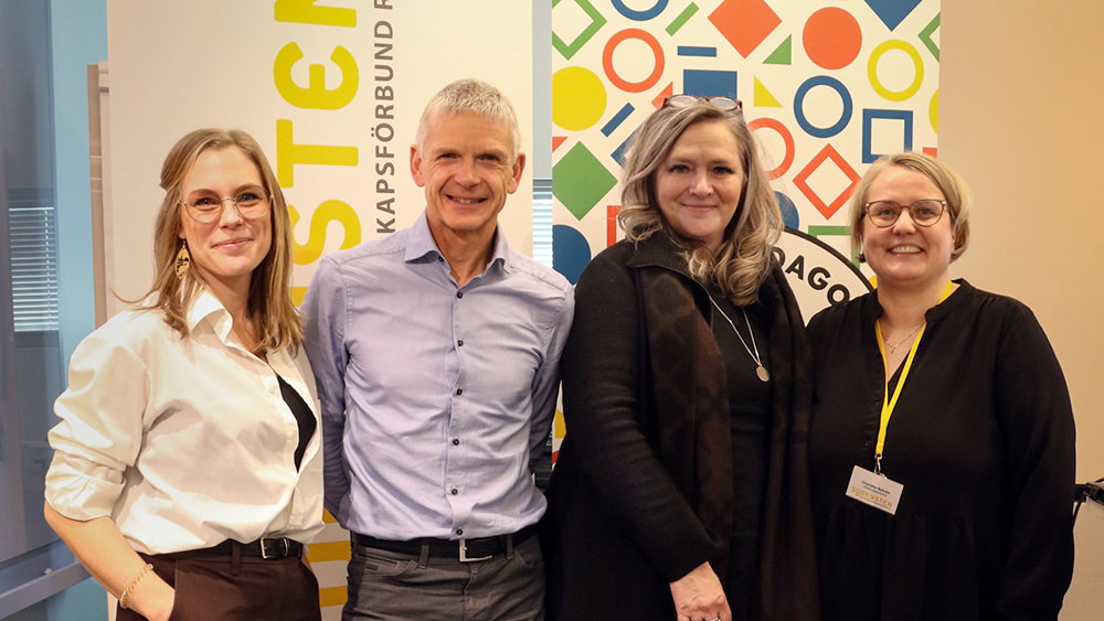 Moa Bäversten, Lars Losvik, Marina Lundkvist och Charlotta Nyholm.