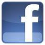 Facebooks logo som länk